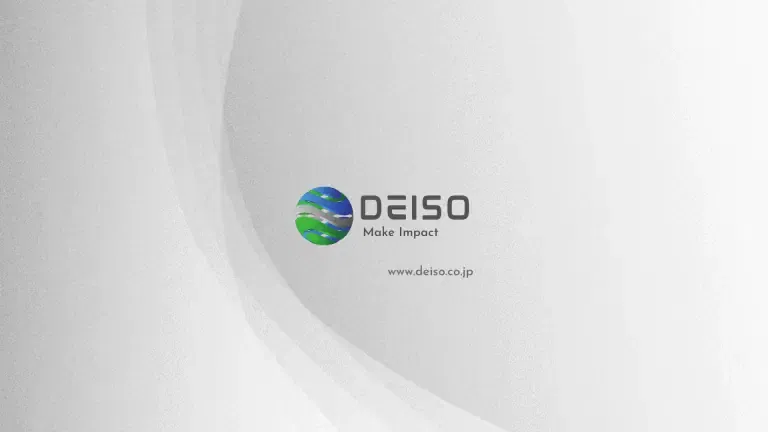 DEISO logo with make impact slogan