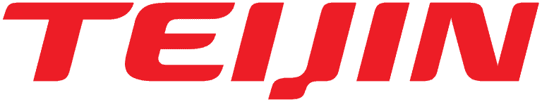 Teijin logo in red