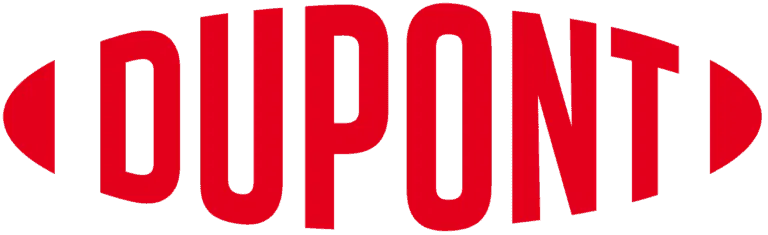 DuPont logo in red text