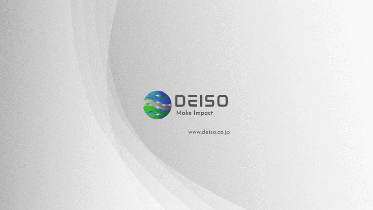 DEISO logo with make impact slogan