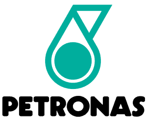 Petronas PETRONAS logo with teal drop and circle