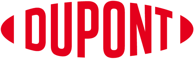 DuPont logo in red text