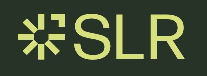 SLR Consulting SLR logo with geometric design