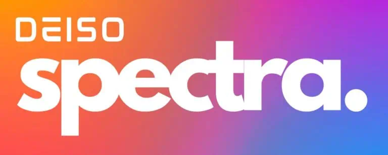 Colorful logo with 'Deiso Spectra' text