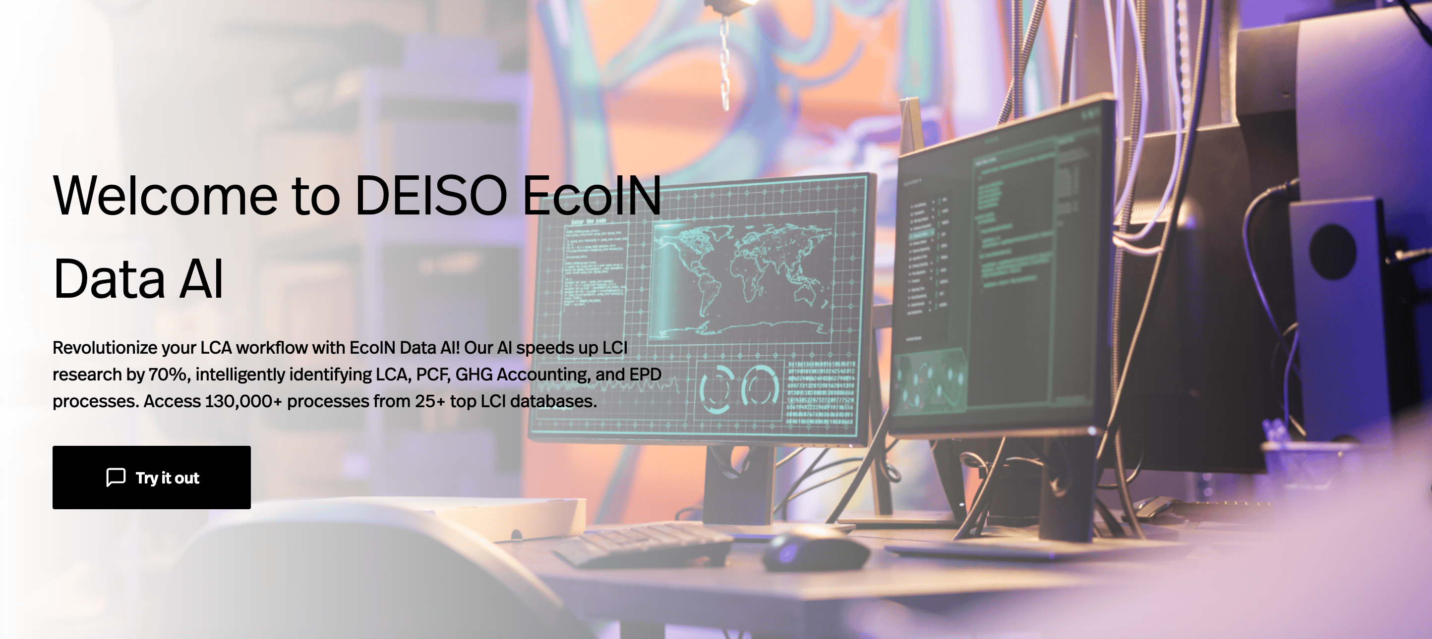 AI-powered LCA Data Solutions for Efficient Workflows