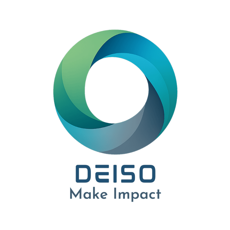 Deiso logo with 'Make Impact' slogan