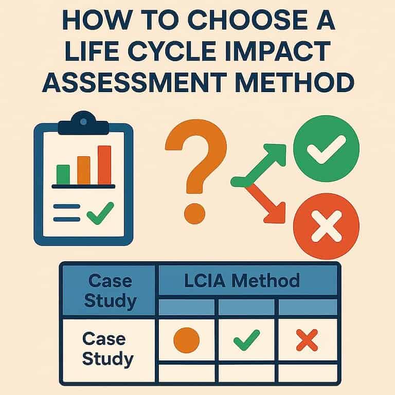 Guide to choosing impact assessment method chart