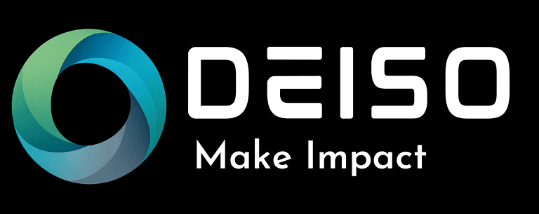 DEISO logo with Make Impact slogan