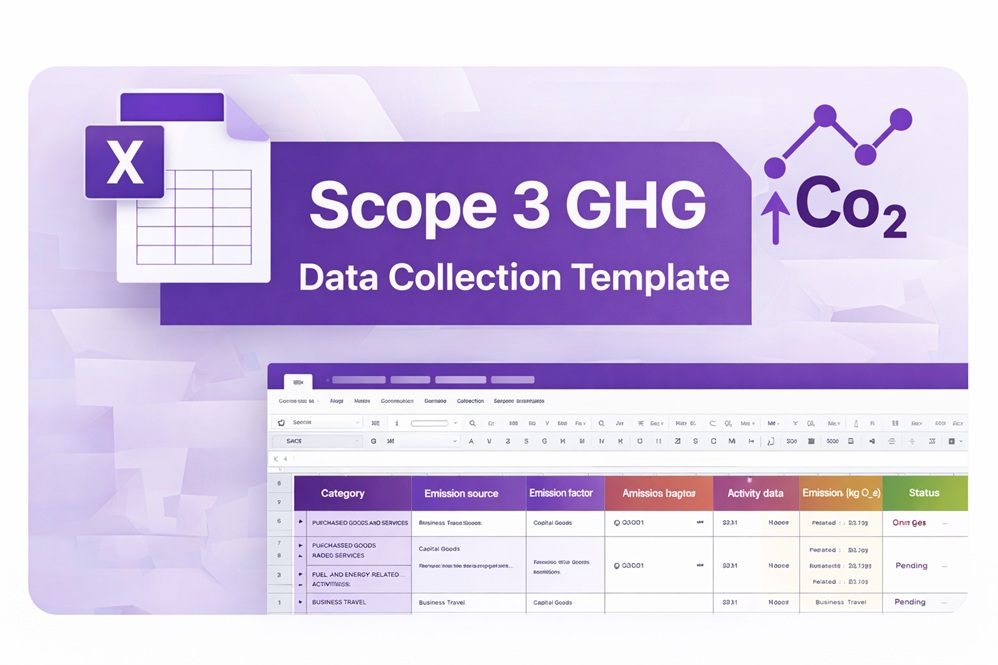DEISO Scope 3 GHG Data Collection Template | Free Excel Download