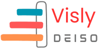 Visly Deiso colorful bar logo